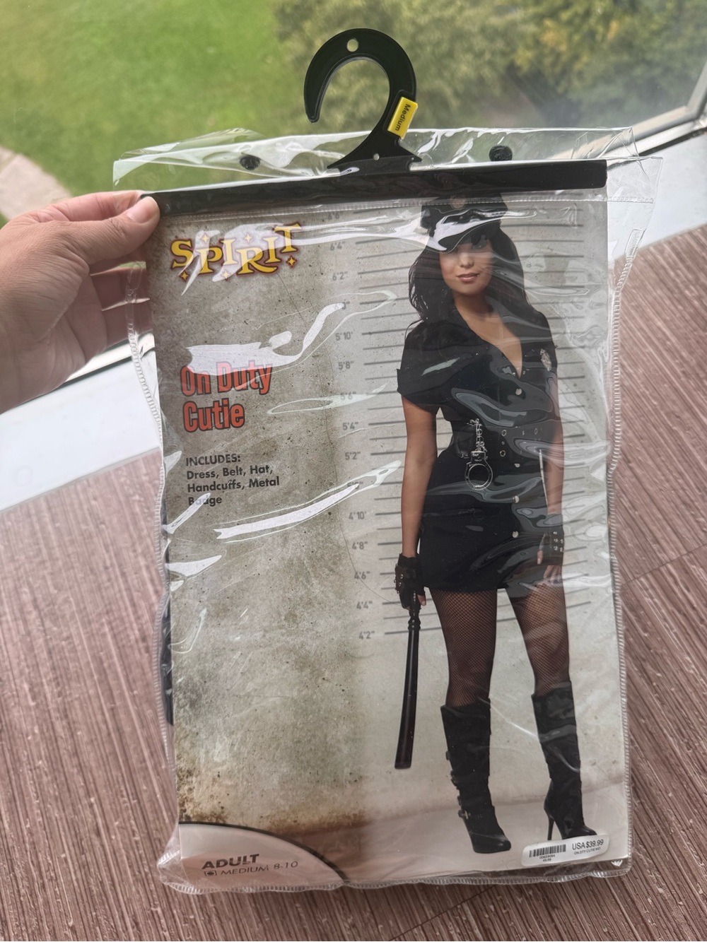 Spirit Black 'On Duty Cutie' Police Costume